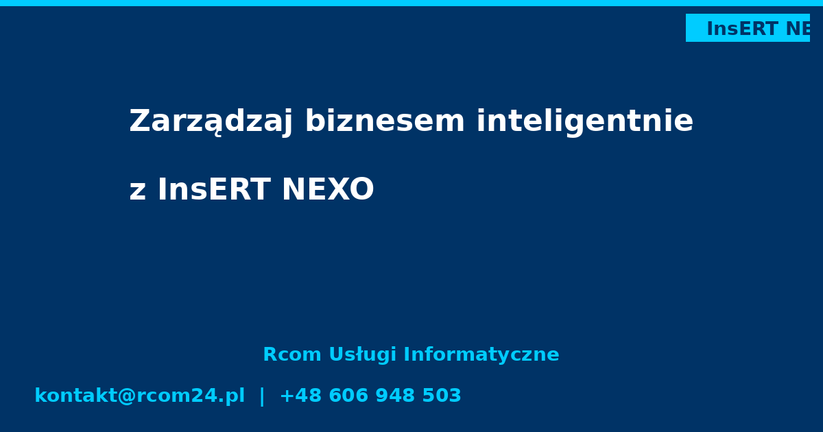 How to Implement InsERT Nexo in a Small Company — Step by Step in 2026